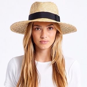 Brixton Joanna Staw Hat in Honey Size XS